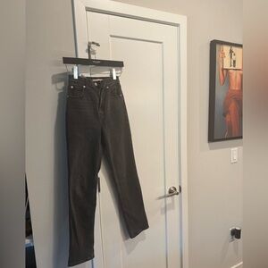 Levi's Faded Black 70s Straight Leg Women's Jeans, Premium, 23